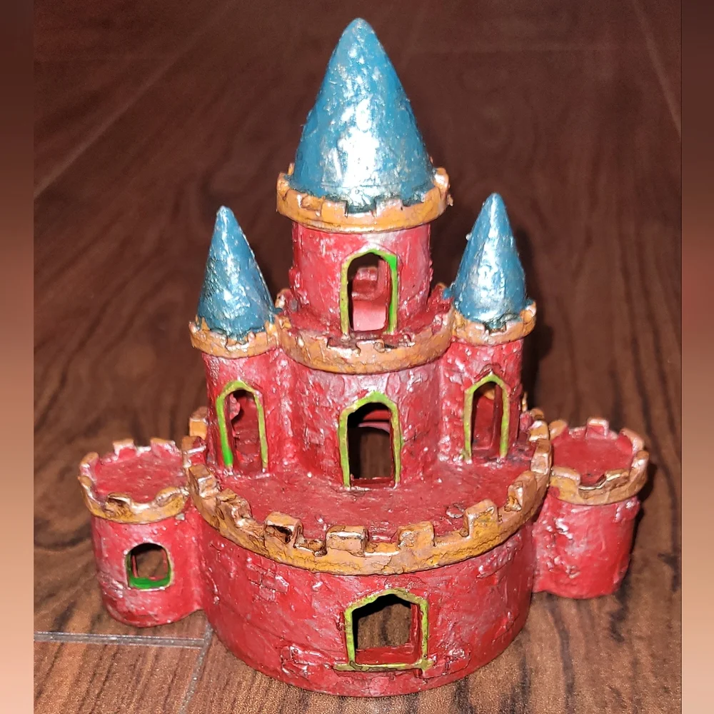 Fish castle decor